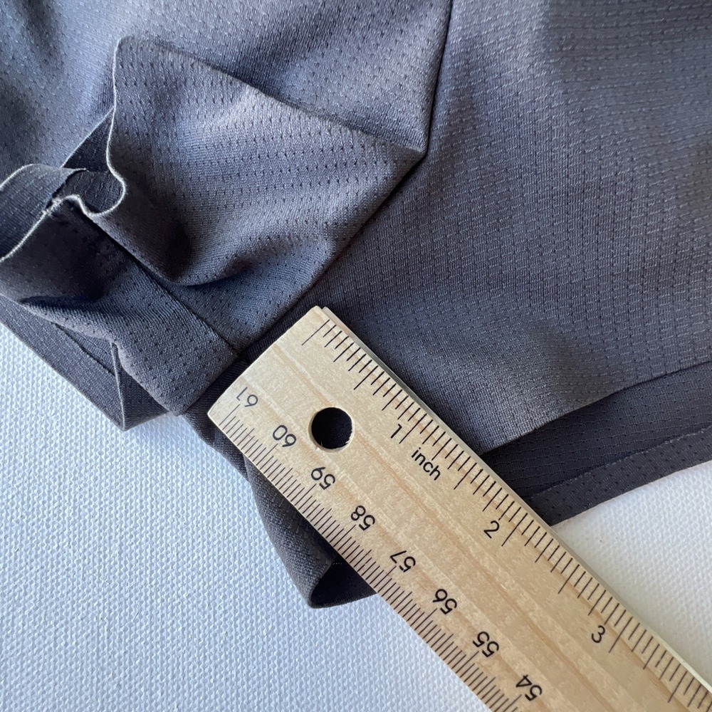 UNIQLO Shorts Ultra Stretch Running Womens S Gray Lined Zip Pocket Active Wear - Picture 5 of 10